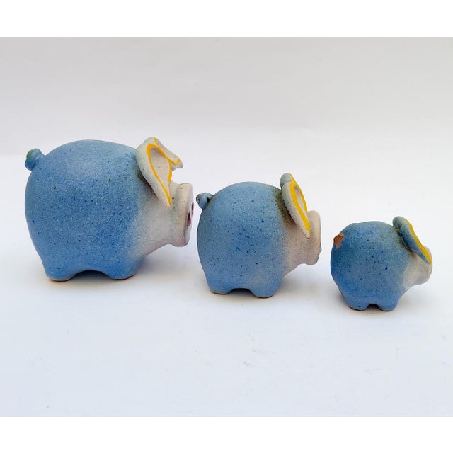 Mid-Century Modern Ceramic Figurines from Ivo De Santis, 1960s, Set of 3 For Sale - Image 3 of 11