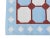 Handwoven Cotton Area Rug Vegetable Dyed Sky Blue and Terracotta Red Tile Patterned Gingham Dhurrie - 8'x10' For Sale - Image 10 of 11