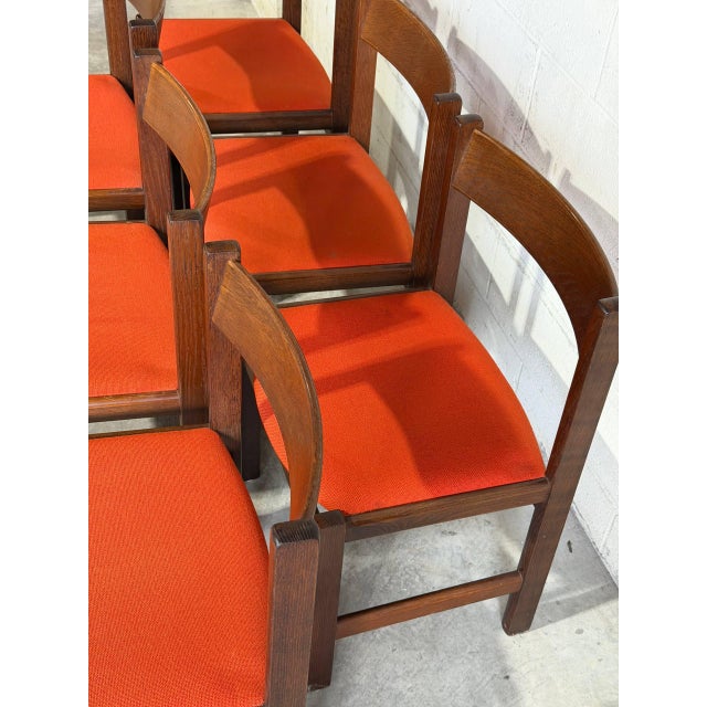Set of 6 Vintage Hans Wegner Getama Danish Teak Dining Chairs 1960s For Sale - Image 9 of 10