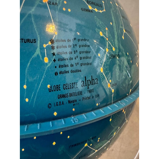 Vintage Hemelglobe in Plastic from Alpha, 1960s For Sale - Image 3 of 16