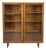 Teak Cabinet with Glass Doors from Omann Jun, 1960s For Sale