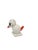 White Art Deco Figurative Salt Holder from Chodzież Pottery, Poland, 1930s For Sale - Image 8 of 9
