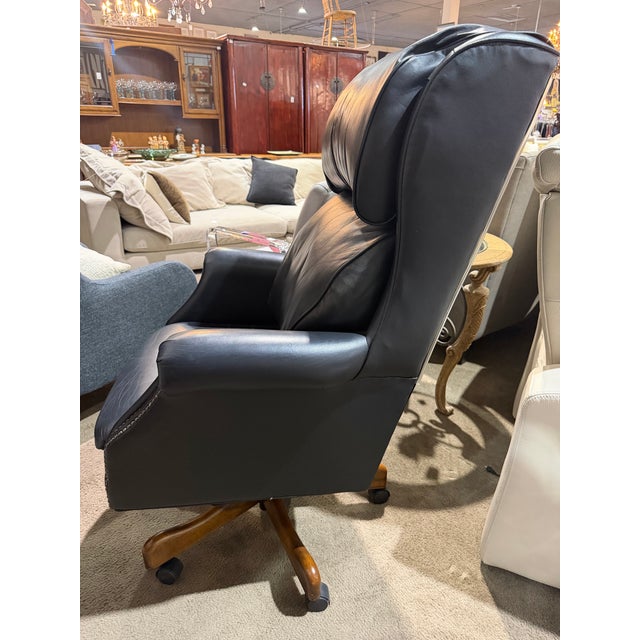 Commanding in presence and designed for lasting comfort, this Hekman executive office chair is a refined blend of...