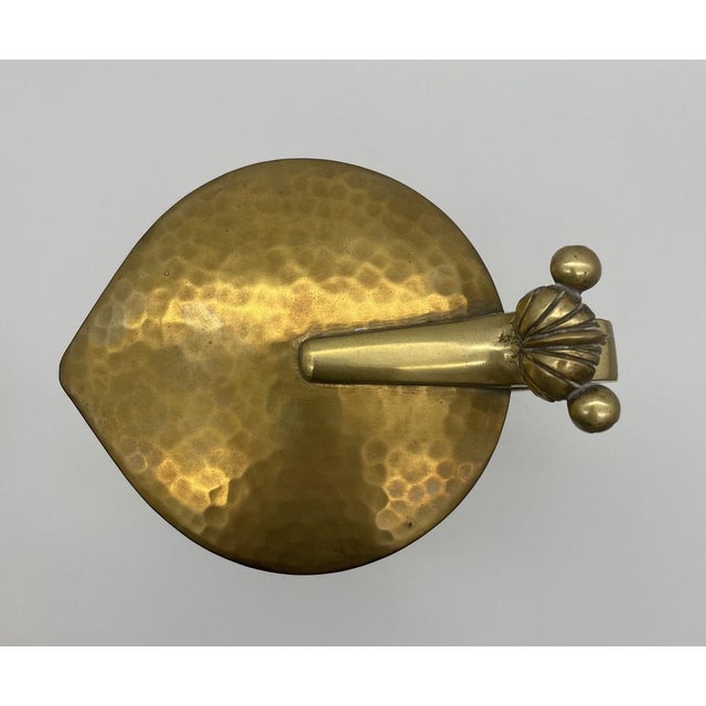 Large Vintage Brass Jug For Sale - Image 9 of 12