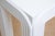 1980s Vintage White Lacquered Wood Rectangle Console and or Sofa Table Restored, 80's For Sale - Image 5 of 11