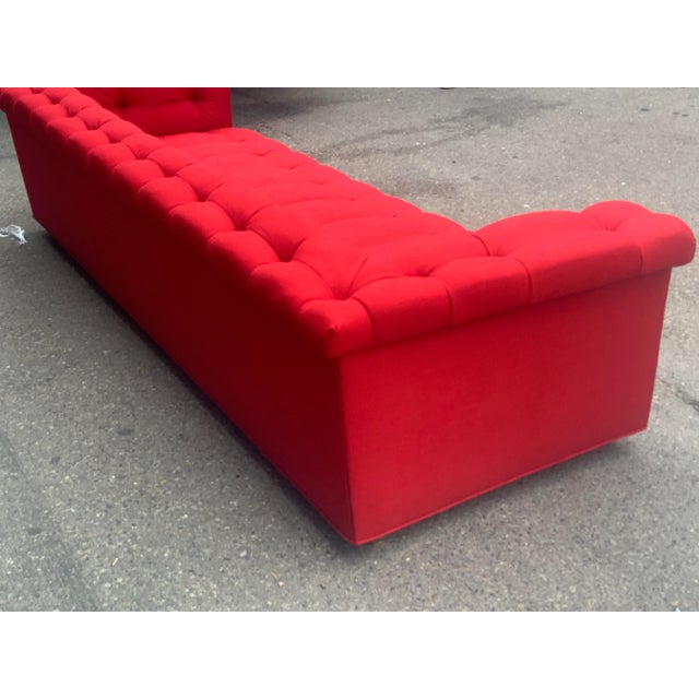 Dunbar Party Sofa by Edward Wormley For Sale - Image 9 of 12