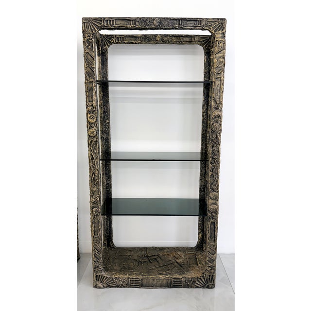 Adrian Pearsall "Brutalist Goop" Etageres, Shelving, Circa Late 1960's For Sale - Image 9 of 9