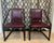 Pair of fantastic Vienna Secession bentwood chairs with upholstery designed by Josef Hoffman (1870-1956) and manufactured...