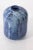 Modern Large Blue Glaze Vase For Sale - Image 3 of 10