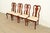 Queen Anne Thomasville Queen Anne Carved Solid Mahogany Dining Chairs | Set of Four For Sale - Image 3 of 13