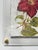 Crimson Clematis — Hand Textured Red Flower Art For Sale - Image 4 of 7