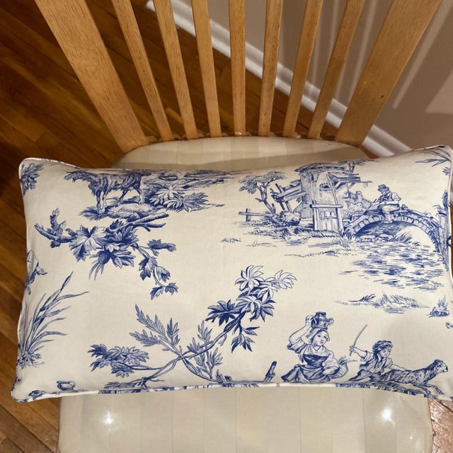 English Handcrafted Decorative Pillow Case For Sale - Image 3 of 4