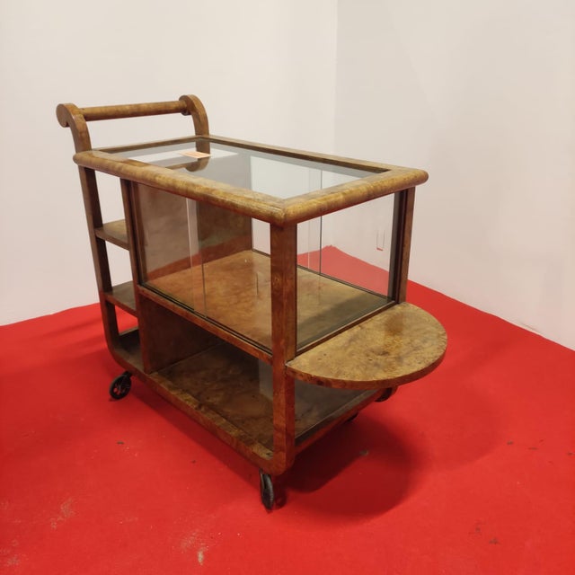 Serving Bar Cart, 1920s For Sale - Image 3 of 4