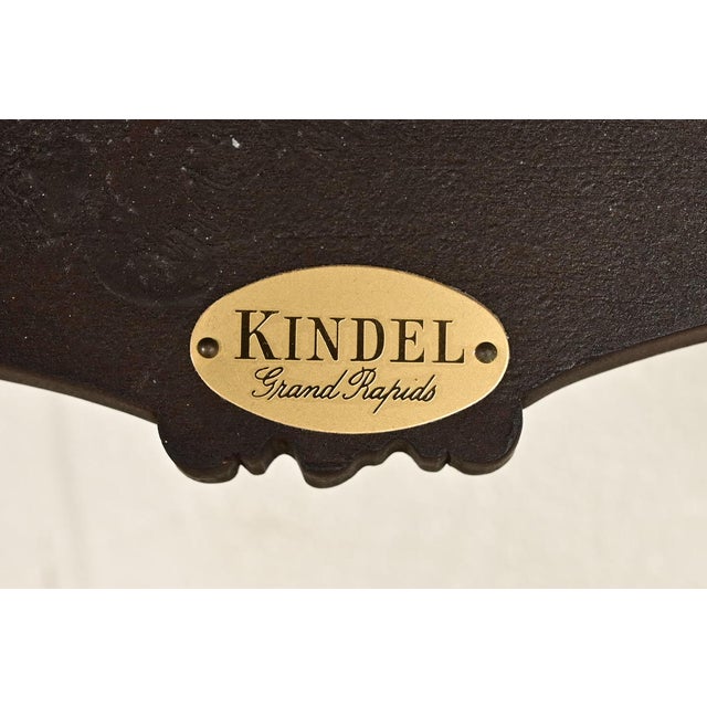 Kindel Furniture Chippendale Carved Mahogany Dining Arm Chairs, Pair For Sale - Image 11 of 13