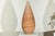 Tall Artisan Ceramic Vase with Brown Striped Glaze For Sale - Image 9 of 13