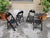 Tric Folding Chairs in Black Lacquered Wood by Achille and Pier Giacomo Castiglioni for BBB Bonacina, 1970s, Set of 4 For Sale - Image 13 of 15