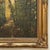 Dark Green 19th Century Framed Oil Painting on Canvas For Sale - Image 8 of 14