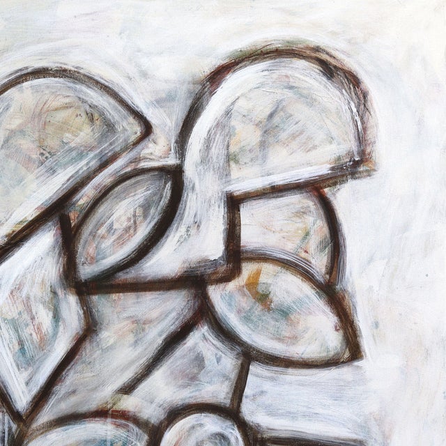 Rearranging Form - Large Original Contemporary Abstract Painting on Canvas by Harrison Gilman For Sale In Los Angeles - Image 6 of 9