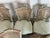 1980s Set of 5 French Louis XVI Style Caned Dining Chairs in Distressed Finish For Sale - Image 17 of 18