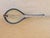 Late 20th Century Blue and White Rice Eye Floral Bowl and Spoon For Sale - Image 9 of 11
