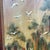 1960s Mid-Century Modern 3-Panel Triptych Painting by Thomas Pell Soaring Cranes & Landscape For Sale - Image 4 of 12