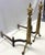 Metal Antique Bradley & Hubbard Federal Style Brass Ball & Claw Foot Andirons - A Pair For Sale - Image 7 of 18