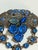 A beautiful and rare Czech-style costume brooch from the Art Deco/Retro era, featuring a highly desirable functional...