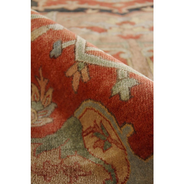 Not Yet Made - Made To Order Exquisite Rugs Serapi Hand knotted Wool Red/Multi Rug-12'x15' For Sale - Image 5 of 11