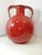Red Large Vintage Red Ceramic Vase, Italy, 1950s For Sale - Image 8 of 8