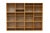 Danish Modern Modular Oak and Hessian Bookcase from HG, 1970s, Set of 6 For Sale