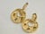 Vintage Givenchy Gripoix Gold Plated Multi Colored Glass Earring - 2 Pieces For Sale In Providence - Image 6 of 6