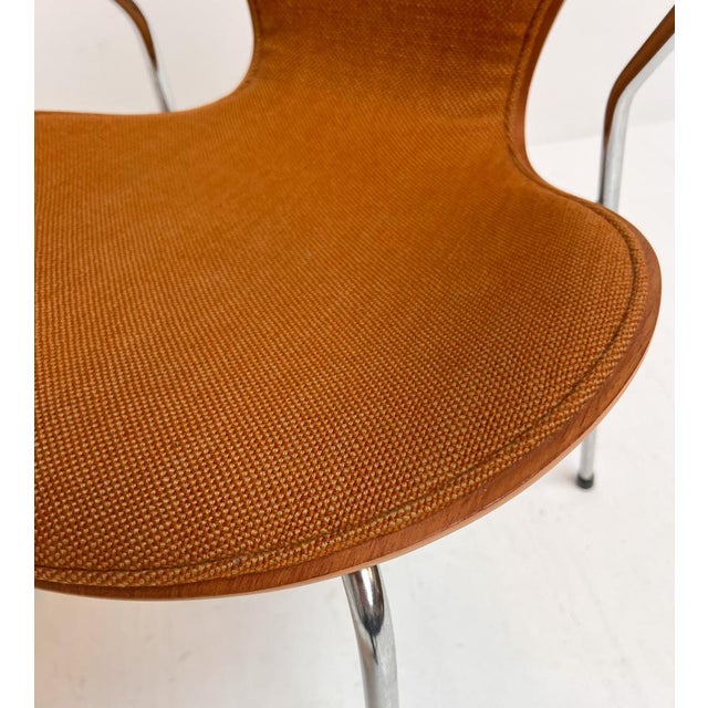 Wooden 3207 Chair by Arne Jacobsen for Fritz Hansen, 1980s For Sale - Image 14 of 17