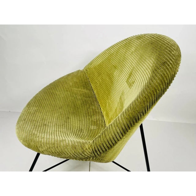 Late 20th Century Mid-Century Modern Style Scoop Chair For Sale In Los Angeles - Image 6 of 13