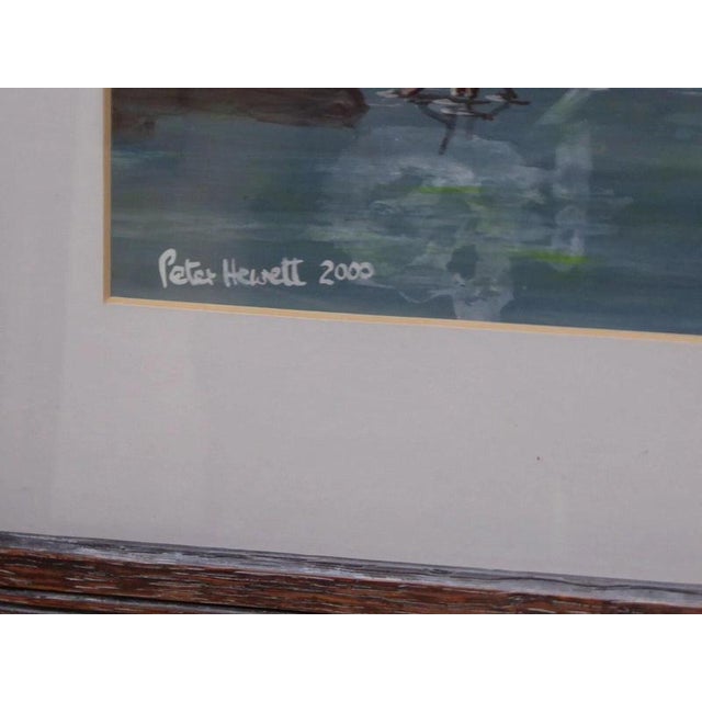 Peter Hewett, Houses by the Sea, 2000, Watercolour on Paper, Framed For Sale - Image 4 of 14