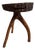 Vintage Brutalist Live-Edge Oak Log Stool with Branch Legs, 1960s For Sale