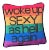 Rainbow Velvet "Woke Up Sexy as Hell Again" Original Feather Down Pillow For Sale