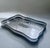 Silver Vintage Sheffield England Rimmed Silver Plated Copper Tray For Sale - Image 8 of 18