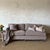 Marion Linen Slipcovered Sofa – Fawn Belgian Linen For Sale - Image 10 of 10