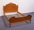Vintage Antique Solid Maple French Provincial Rococo Revival Full Size Bed 11200 For Sale - Image 4 of 11