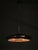 A distinctive space age ufo pendant light manufactured by ludib bratislava in czechoslovakia during the 1960s, retaining...