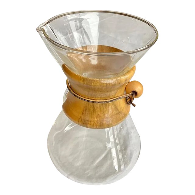 Mid-Century Modern Glass Chemex Coffee Maker For Sale