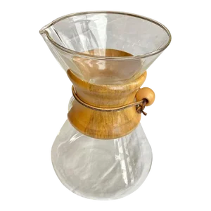 Mid-Century Modern Glass Chemex Coffee Maker