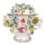 Coalbrookdale-Style Flower-Encrusted Porcelain Pot, Cover & Stand For Sale