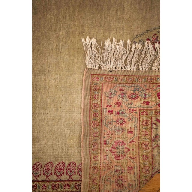 Antique Tabriz Hadjalili Rug For Sale - Image 6 of 12