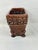 Ceramic Brown Ceramic Footed Planter/Cachepot For Sale - Image 7 of 7