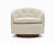 Milo Baughman Pair of Vintage Mid Century Swivel Chairs by Milo Baughman For Sale - Image 4 of 9