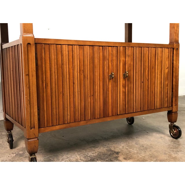 Mid-Century Buffet / Credenza / Server Cart Expandable ...