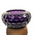 Mid-Century Modern Mid Century American Fostoria Amethyst Glass Rose Bowl For Sale - Image 3 of 12