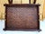 Contemporary Vintage Ralph Lauren Home Butler's Tray Table | British Colonial Rattan & Brass For Sale - Image 3 of 18