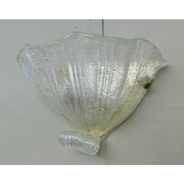 1970s 1970s Uplight Murano Graniglia Sconces, a Pair For Sale - Image 5 of 7
